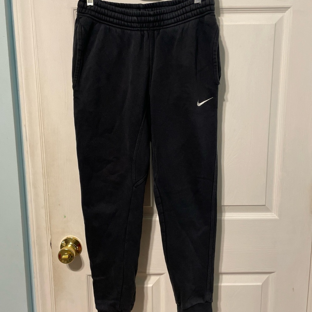 Nike Kids Dark Joggers with Logo